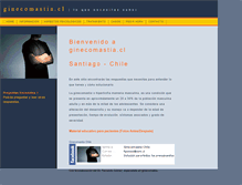 Tablet Screenshot of ginecomastia.cl